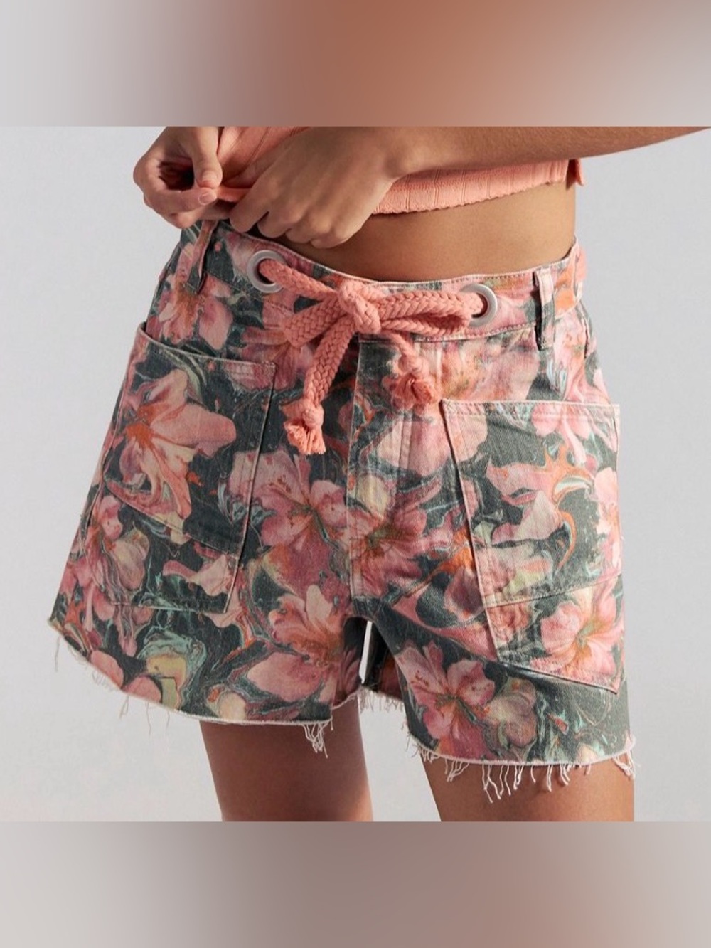 Free People We the Free Printed Moxie Shorts